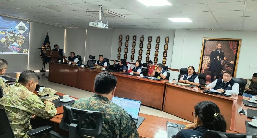 ONPE coordina con la PNP y las Fuerzas Armadas medidas de seguridad en Loreto